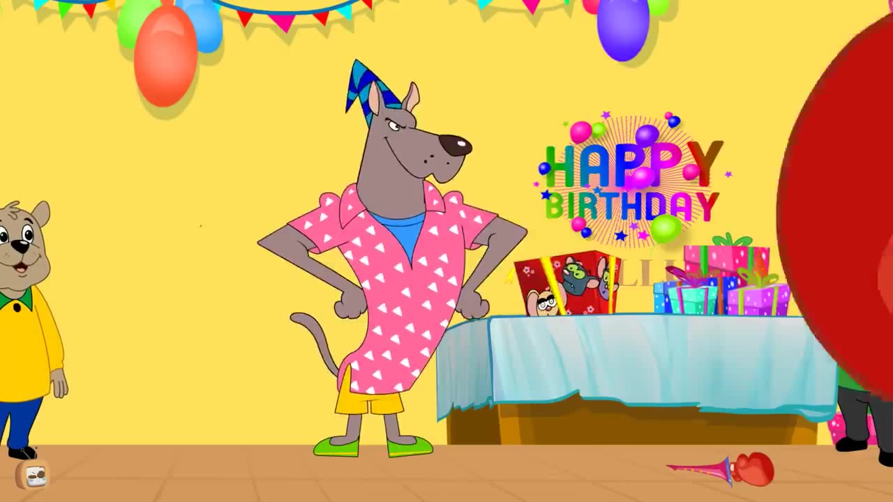 Rat-A-Tat _'Birthday Party New Episodes Cartoons for Children'_ Chotoonz  Kids Fu ballu rox - Coub - The Biggest Video Meme Platform