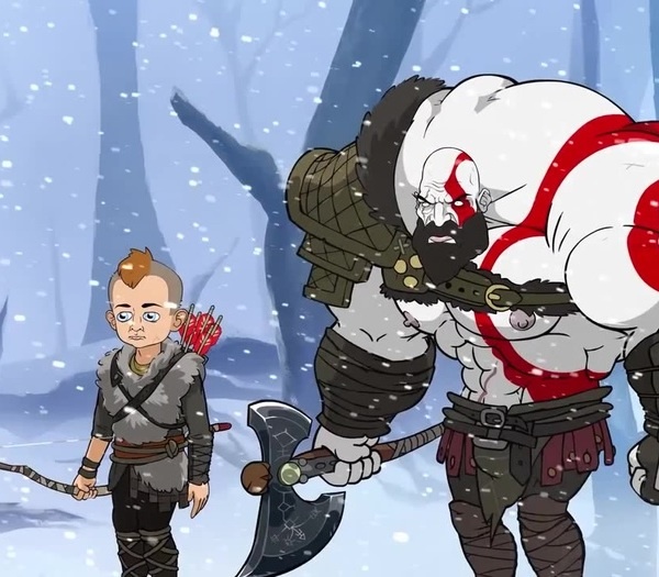 [TOMT] [Art] Looking for specific fan art from God of War 2018 r/tipofmytongue