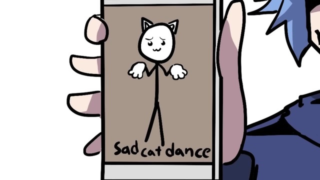Sad Cat Dance 🐱 | Songharang - Coub - The Biggest Video Meme Platform