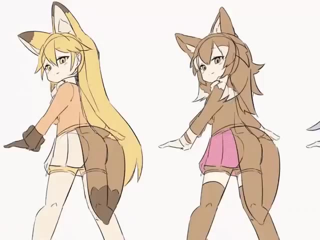 Kemono Friends Gray Wolf Hentai