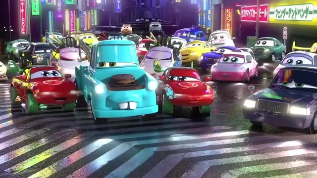 cars toons tokyo drift