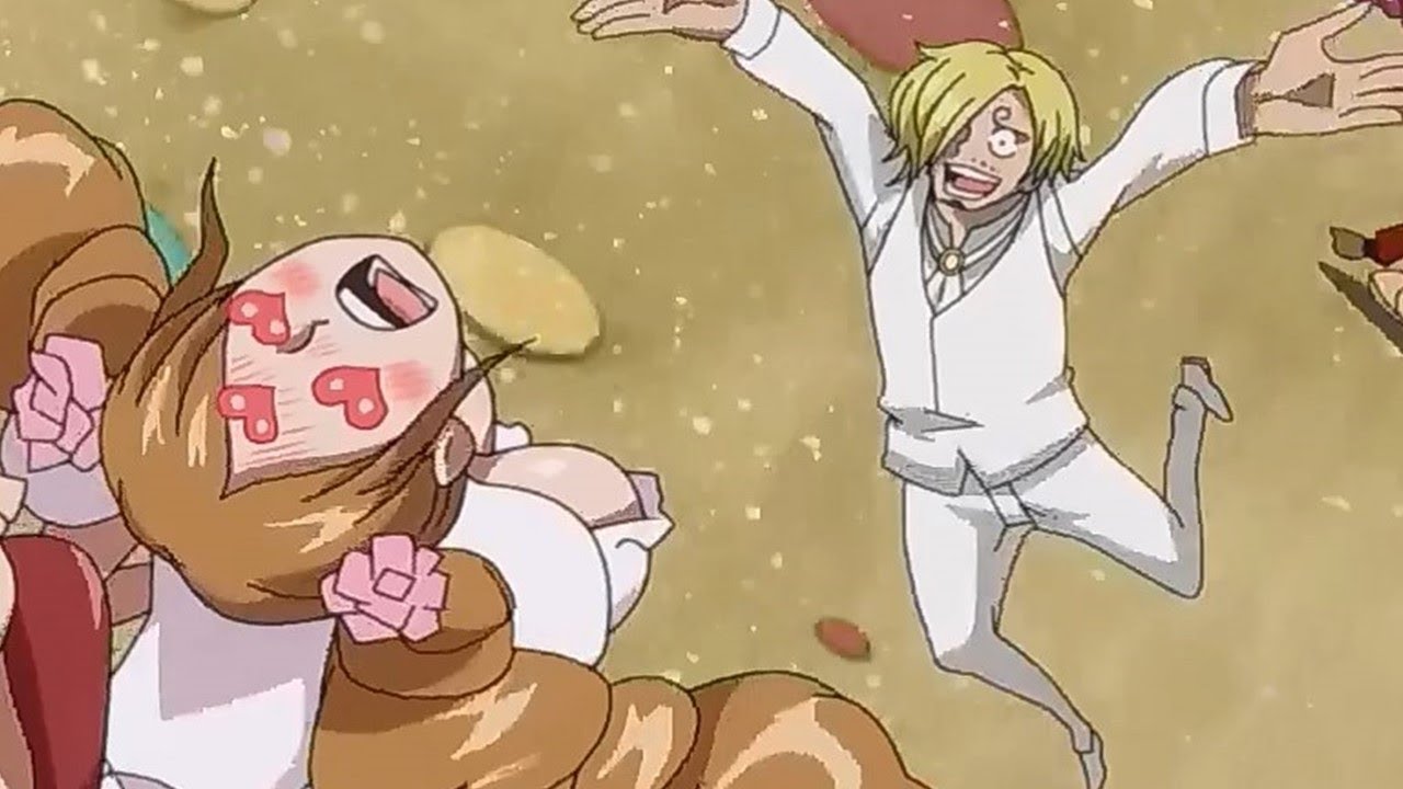 Pudding Acts All Tsundere Towards Sanji One Piece 847 Coub The Biggest Video Meme Platform