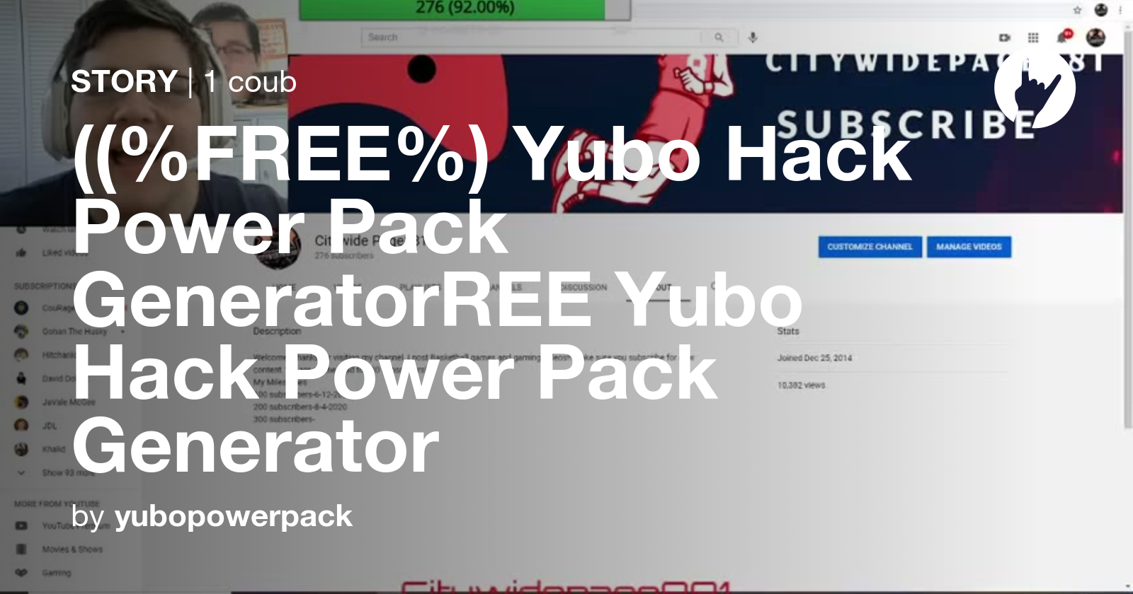 (FREE) Yubo Hack Power Pack Generator Coub
