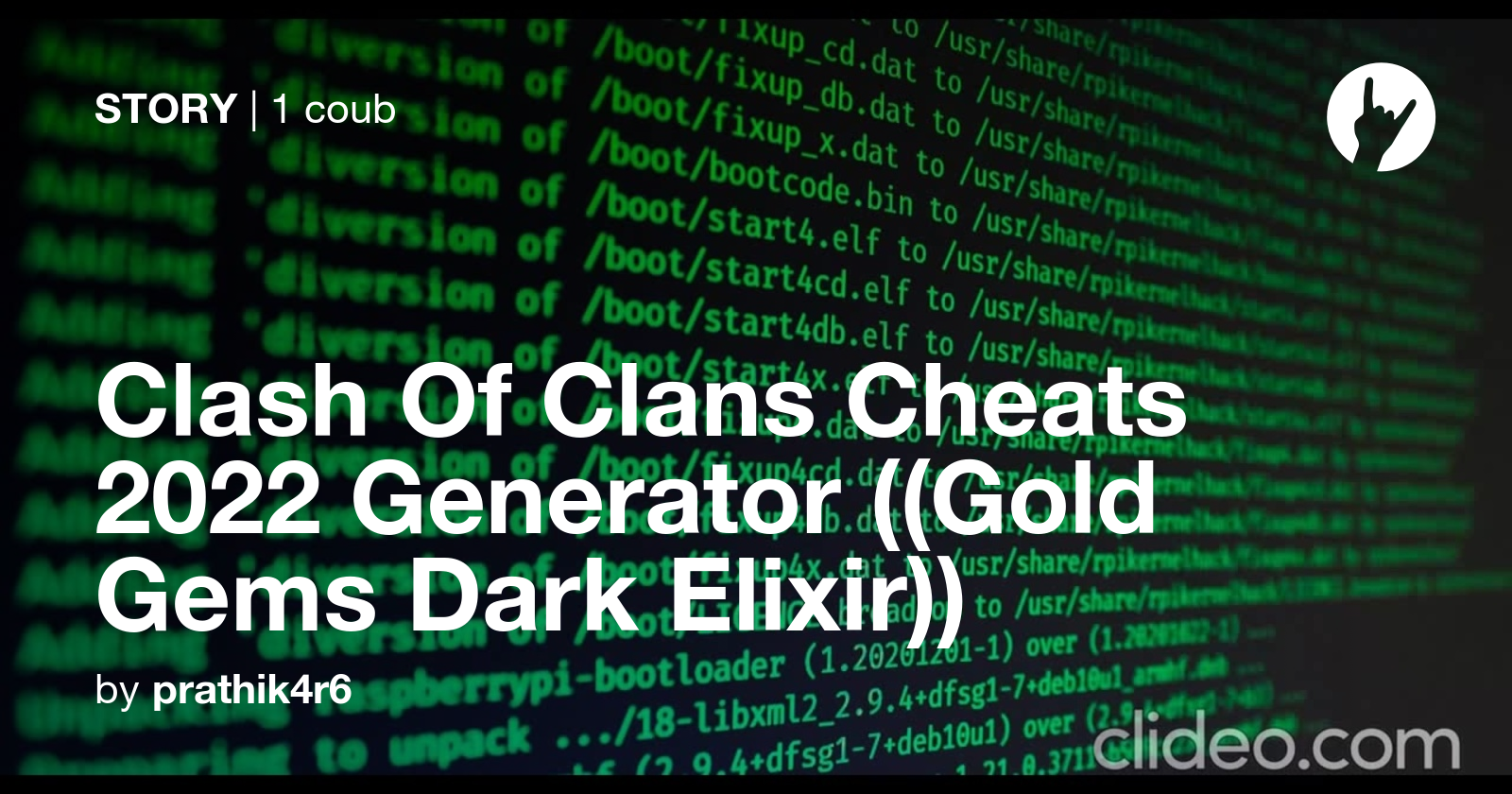 Clash Of Clans Cheats 2022 Generator ((Gold Gems Dark Elixir)) Coub