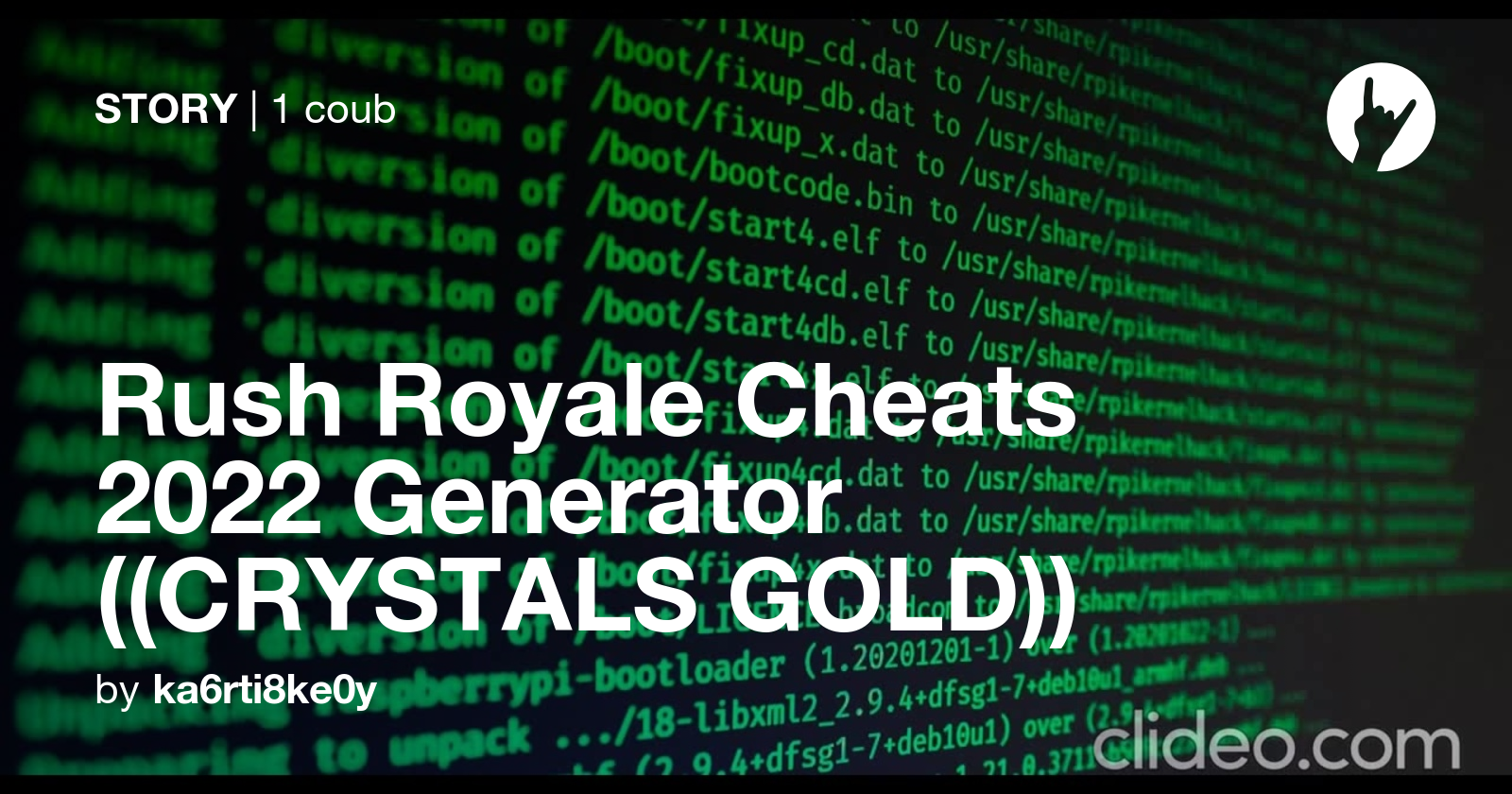 Rush Royale Cheats 2022 Generator ((CRYSTALS GOLD)) Coub