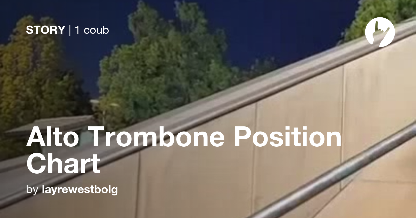alto trombone position chart