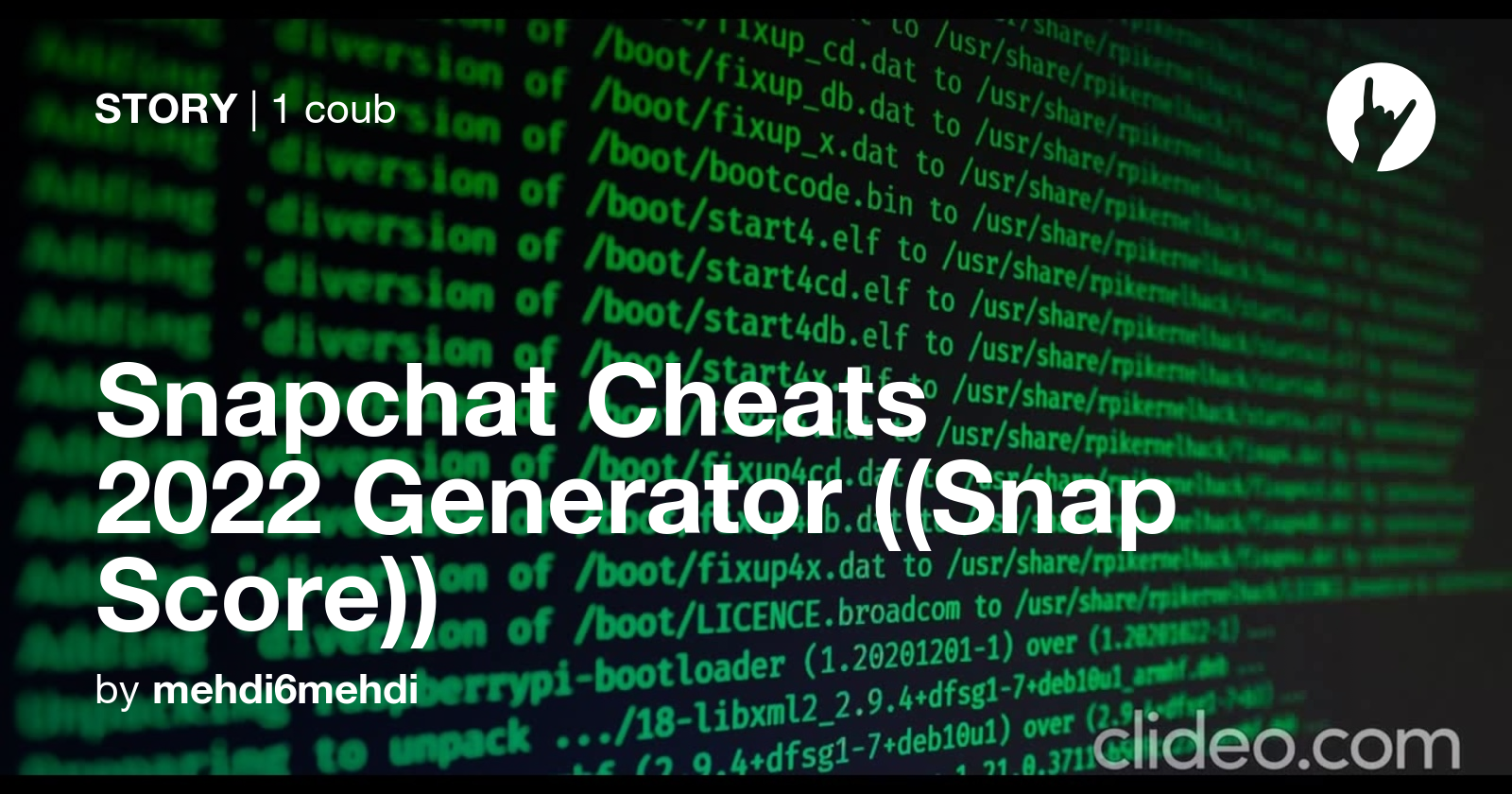 Snapchat Cheats 2022 Generator ((Snap Score)) Coub